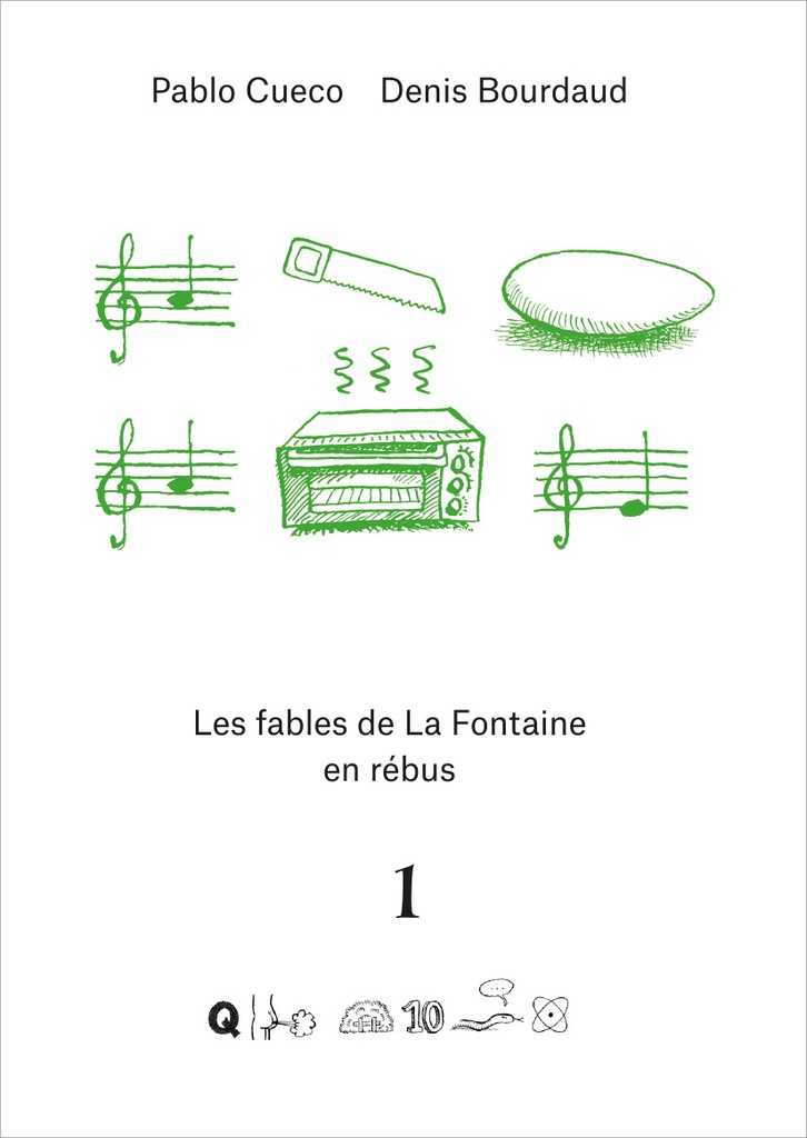 La cigale et la fourmi - les fables de La Fontaine en rébus