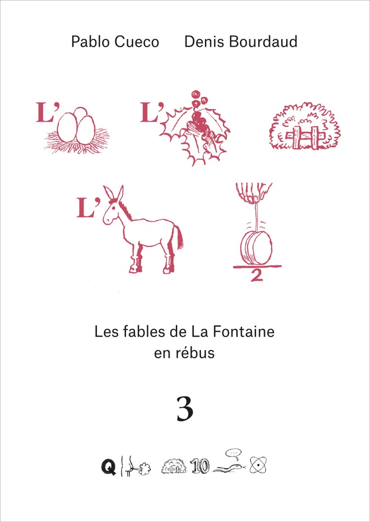 Le loup et l'agneau - les fables de La Fontaine en rébus