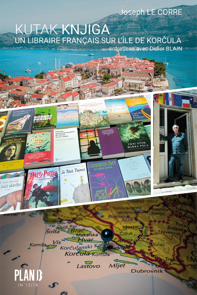 Kutak Knjiga, Un libraire français sur l'île de Korcula